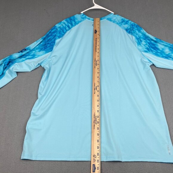 Under Armour Men's Fishing Long Sleeve Tee.Blue, Loose Fit. Lightweight. 2XLarge - Picture 6 of 11